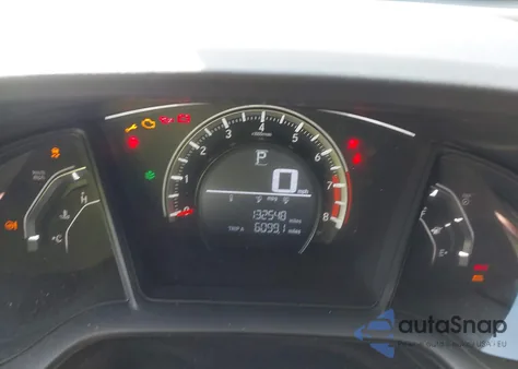 2016 Honda Civic Lx из США, поврежденный, VIN 19XFC2F52GE073713